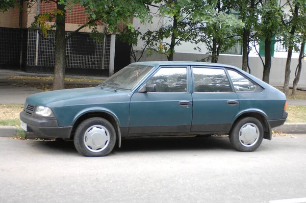 Moscow Russia Aug 2010 Soviet Old Car Moskvich 2141 Svyatogor — Stock Photo, Image