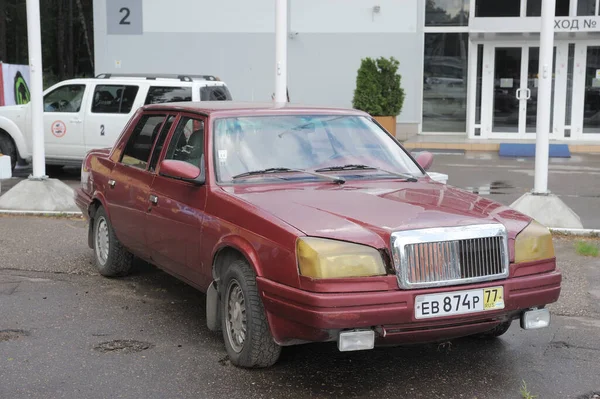 Moscou Russie Juillet 2012 Vieille Voiture Russe Moskvich 2142 Ivan — Photo