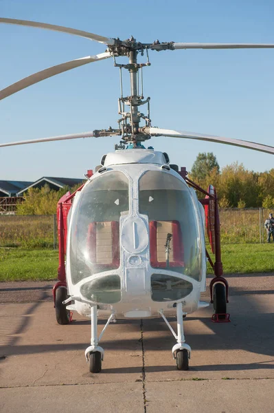 Zhukovsky Ryssland Augusti 2019 Rysk 126 Helikopter Uppgraderad Gamla Kamov — Stockfoto