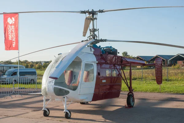 Zhukovsky Russia August 2019 Russian 126 Helicopter Upgraded Old Kamov — Stock Photo, Image