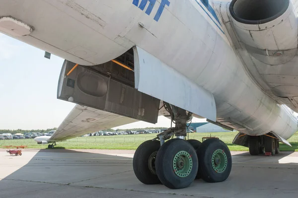 Zhukovsky Russia Ağustos 2019 Sovyet Taşımacılık Uçağı Okb Myasishchev Atlant — Stok fotoğraf