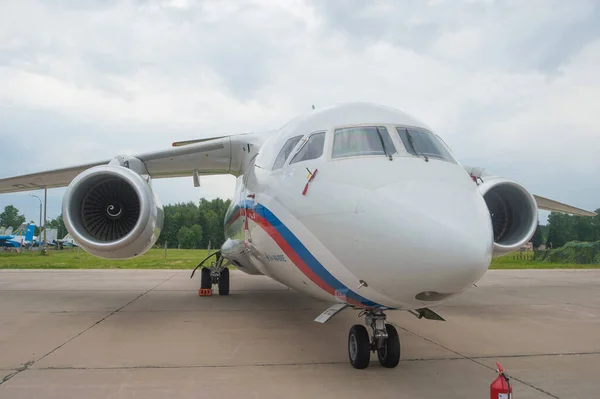 Kubinka Moscow Oblast Rusia Junio 2015 Avión Pasajeros Ruso Antonov —  Fotos de Stock