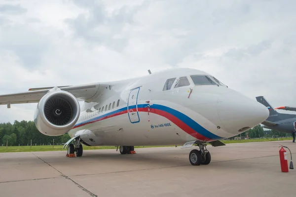 Kubinka Moscow Oblast Rusia Junio 2015 Avión Pasajeros Ruso Antonov — Foto de Stock