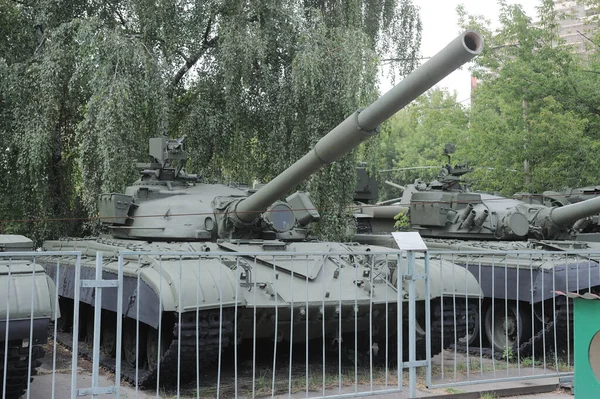 Moscow Oroszország 2012 Július Szovjet Tank Központi Fegyveres Erők Múzeumában — Stock Fotó