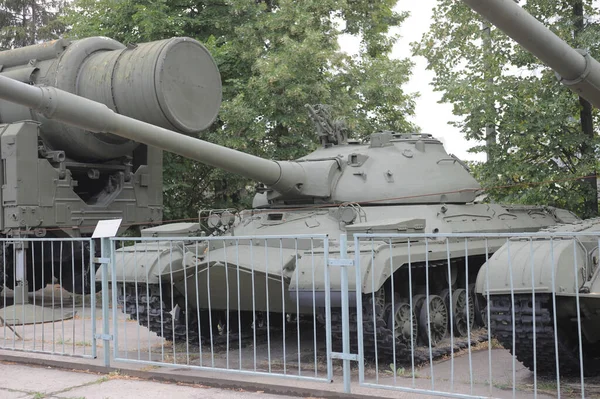 Moscow Oroszország 2012 Július Nehéz Szovjet Tank Központi Fegyveres Erők — Stock Fotó