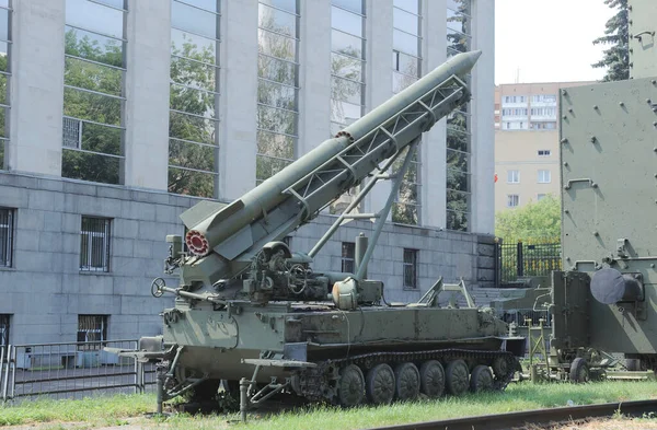 Moscow Russia July 2012 Launcher 2P16 Missile Complex Tactical Purpose — Stock Photo, Image