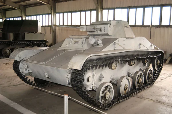 Moscow Region Russie Mei 2004 Sovjet Lichte Tank Het Museum — Stockfoto