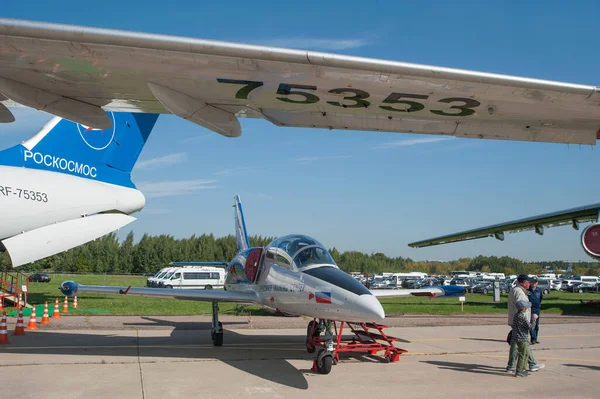 Zhukovsky Russie Août 2019 Avion Russe Entraînement Léger Production Tchécoslovaque — Photo