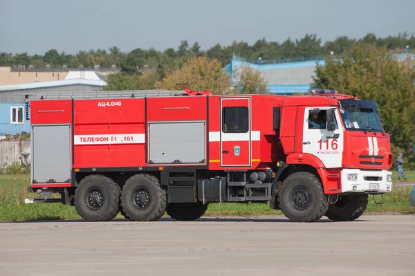 Zhukovsky Russie Août 2019 Camion Citerne Russe 43118 Sur Châssis — Photo