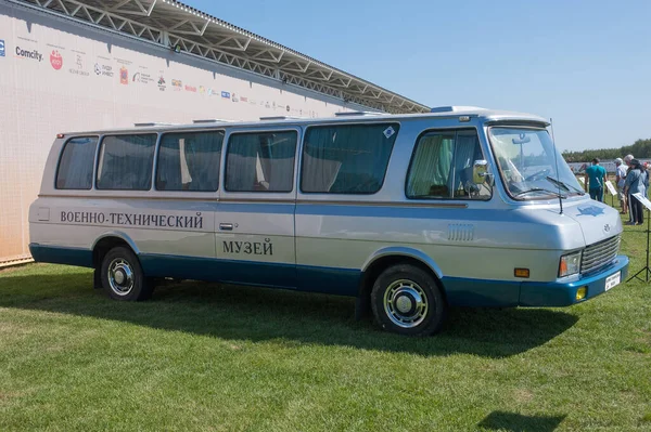 Czernogolovka Obwód Moskiewski Rusija Sierpnia 2018 Sowiecki Minibus Zil 118K — Zdjęcie stockowe