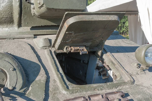 Černogolovka Moskevský Kraj Rusko Srpna 2018 Sovětský Střední Tank Velké — Stock fotografie