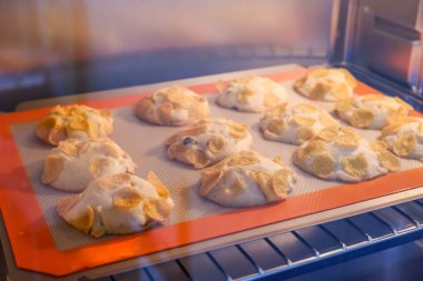  Sıcak fırında kuru üzüm ve mısır gevreği kurabiye