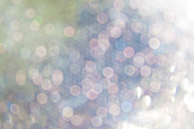Güzel Gümüş bokeh arka plan