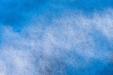 Mavi kar doku arka plan