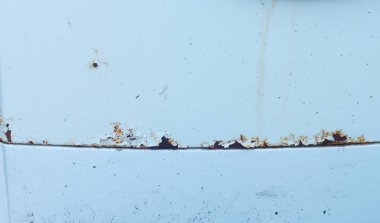 Mavi paslı metal doku arkaplanı