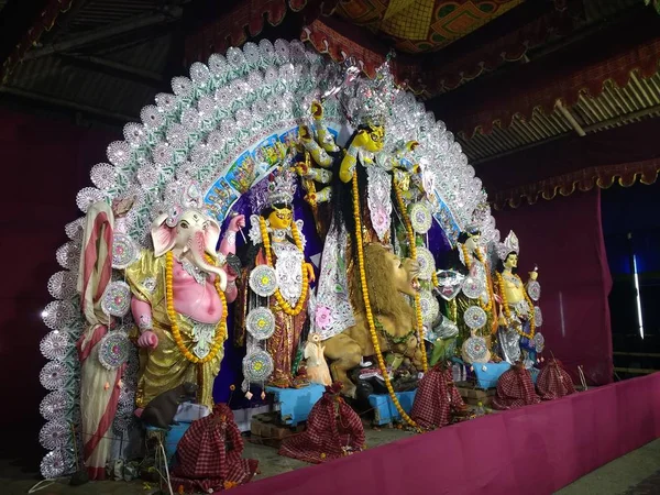 Festival Van Bengalen Dassera Festival Grootste Viering Bengalen Misschien Wel — Stockfoto