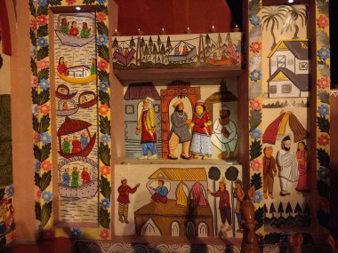 Bengal sanat, Modern şık dokular