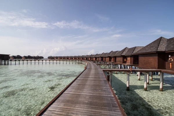 Отдых Мальдивах Роскошные Туристические Направления Азии — стоковое фото