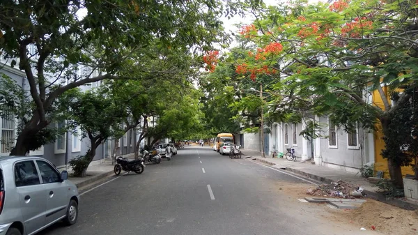 Franse Kolonie Pondicherry — Stockfoto
