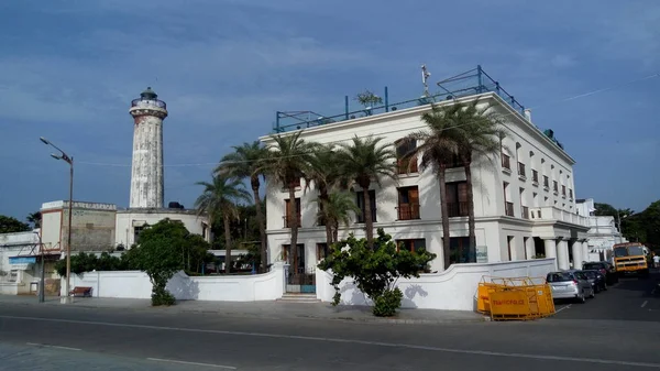 Pondicherry Deki Fransız Kolonisi — Stok fotoğraf