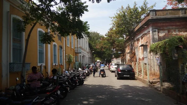 Francia Gyarmat Pondicherry — Stock Fotó