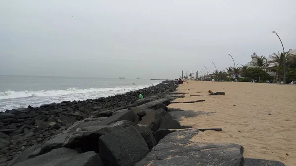 Playa Del Mar Puducherry — Foto de Stock