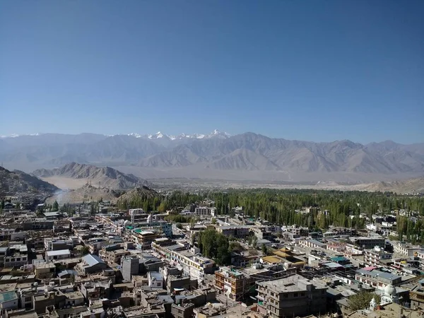 Пейзаж Лех Ladakh — стокове фото