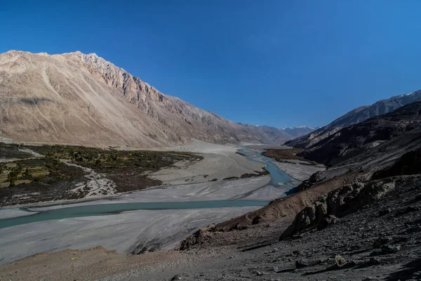 Landskap Leh Ladakh — Stockfoto