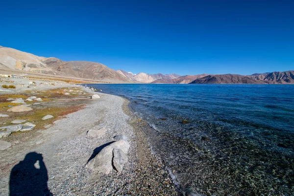 Lago Pangong Leh Ladakh — Foto de Stock