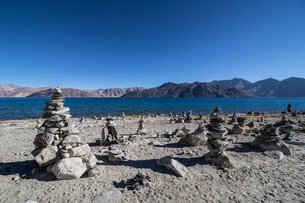 Lago Pangong Leh Ladakh — Foto de Stock