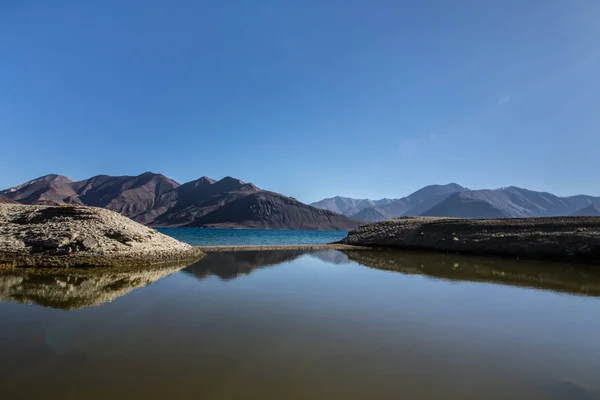 Lago Pangong Leh Ladakh — Foto de Stock