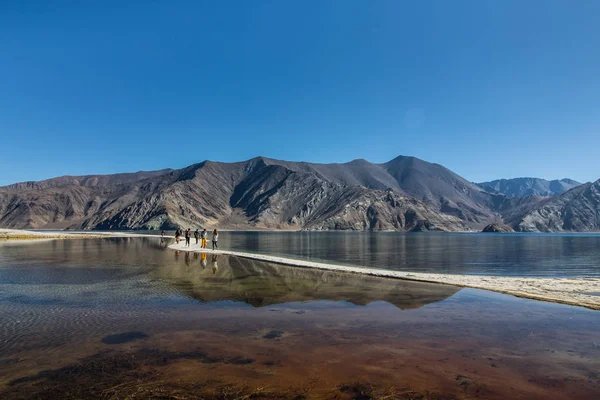 Lago Pangong Leh Ladakh — Foto de Stock