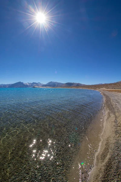 Lago Pangong Leh Ladakh — Foto de Stock