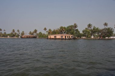 Alleppey Backwater, Kerala içinde Houseboats 
