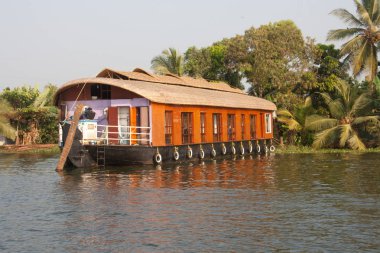 Alleppey Backwater, Kerala içinde Houseboats 