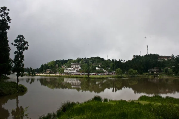 印度东北部大吉岭的喜马拉雅景观 — 图库照片