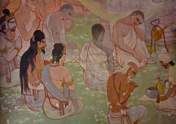 Сарнатх Буддийское Паломничество Недалеко Варанаси — стоковое фото