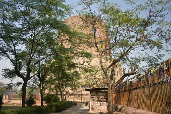 Sarnath Pellegrinaggio Buddista Vicino Varanasi — Foto Stock