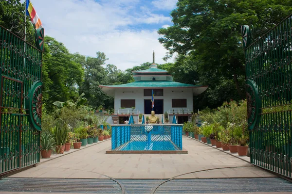 Sarnath Uma Peregrinação Budista Perto Varanasi — Fotografia de Stock