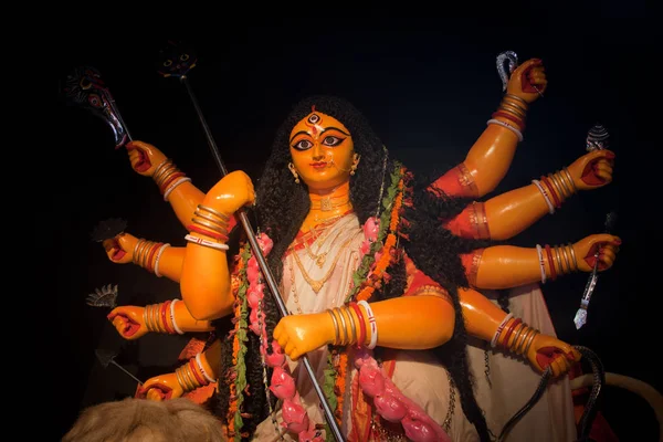 Durga Puja Also Known Durgotsava Sharodotsav Annual Hindu Festival Originating Imagen De Stock