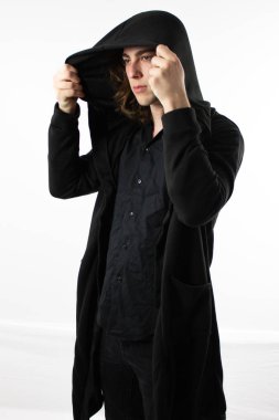 Siyah Hood karanlık savaşçı avcı