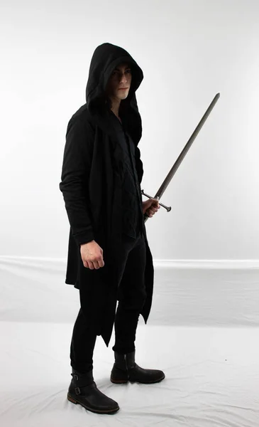 Dark Warrior Hunter Hood — Stockfoto