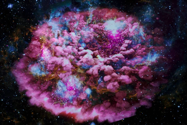Ландшафтний Фон Фантазії Чужій Галактики Елементи Цього Зображенні Мебльовані Наса — стокове фото