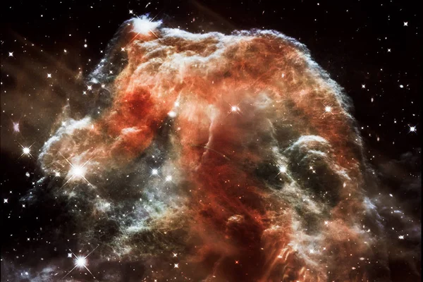 Nebel Und Galaxien All Abstrakter Science Fiction Hintergrund Elemente Dieses — Stockfoto