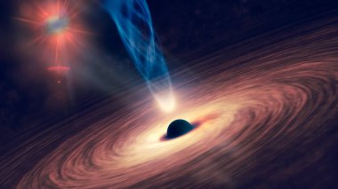 Soyut uzay wallpaper. Kara delik Bulutsusu renkli yıldız ve bulut alanları dış uzay ile. Nasa tarafından döşenmiş bu görüntü unsurları.