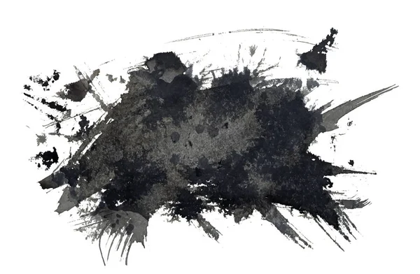 Κωμικό Μαύρο Αφηρημένη Έννοια Bang Έντονο Λεκτικές Φυσαλίδες Χέρι Εικονογράφηση — Διανυσματικό Αρχείο