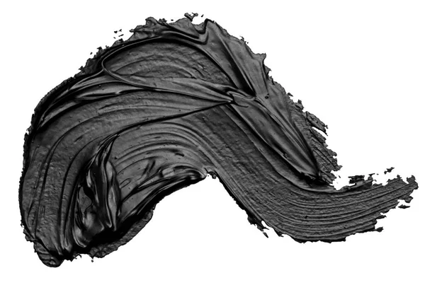 Šablona Pro Váš Text Nápisu Ručně Kreslenou Texturou Černé Olejové — Stockový vektor