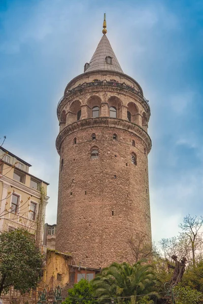 Christa Turris Galata Tower Istanbul Turkiet — Stockfoto