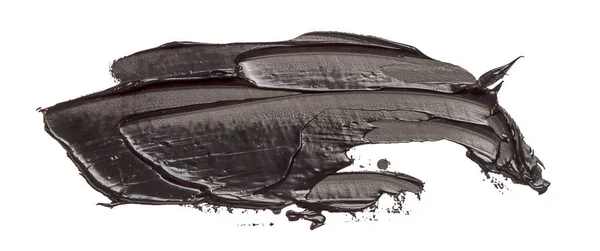 黑色油纹理油漆污渍刷中风Eps10矢量插图 — 图库矢量图片