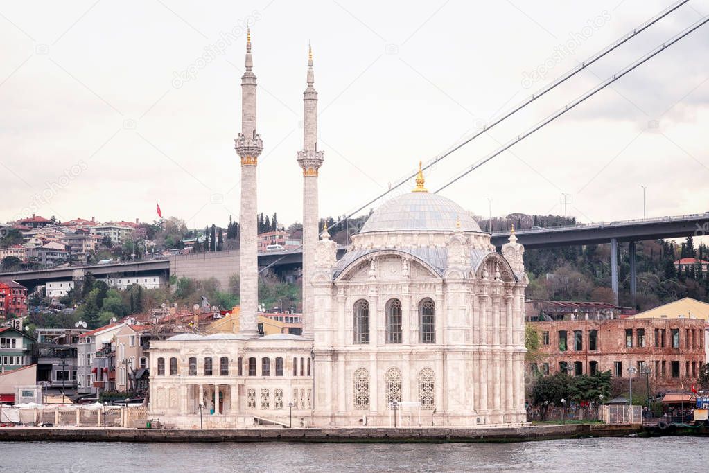 Grand Imperial Mosque of Sultan Abdulmecid Mosque, stanbul, Turkey.